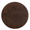 Modway EEI-4551-GLD-CHE Verne 28" Dining Table - Gold/Cherry Walnut