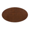 Modway EEI-4751-GLD-WAL Verne 48" Oval Dining Table - Gold/Walnut