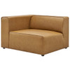 Modway EEI-4788 Mingle Vegan Leather 2-Piece Sectional Sofa Loveseat