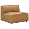 Modway EEI-4795 Mingle Vegan Leather 5-Piece Sectional Sofa