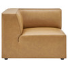 Modway EEI-4797 Mingle Vegan Leather 7-Piece Sectional Sofa