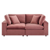 Modway EEI-4816 Commix Down Filled Overstuffed Performance Velvet Loveseat