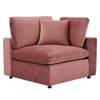 Modway EEI-4816 Commix Down Filled Overstuffed Performance Velvet Loveseat