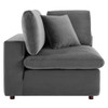 Modway EEI-4820 Commix Down Filled Overstuffed Performance Velvet 5-Piece Sectional Sofa