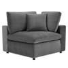 Modway EEI-4821 Commix Down Filled Overstuffed Performance Velvet 6-Piece Sectional Sofa