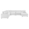Modway EEI-4825 Commix Down Filled Overstuffed Performance Velvet 7-Piece Sectional Sofa