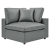 Modway EEI-4913 Commix Down Filled Overstuffed Vegan Leather Loveseat