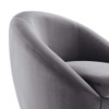 Modway EEI-5007-BLK Buttercup Performance Velvet Performance Velvet Swivel Chair