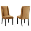 Modway EEI-5012 Baron Performance Velvet Dining Chairs - Set of 2