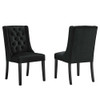 Modway EEI-5013 Baronet Performance Velvet Dining Chairs - Set of 2