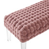 Modway EEI-5037 Prologue Woven Performance Velvet Ottoman