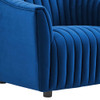 Modway EEI-5055 Announce Performance Velvet Channel Tufted Armchair