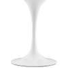 Modway EEI-5158-WHI-NAT Lippa 36" Dining Table - White/Natural