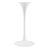 Modway EEI-5203-WHI-BLK Lippa 28" Artificial Marble Bar Table - White/Black