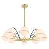 Modway EEI-5307-GLD Hanna 8-Light Chandelier