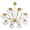 Modway EEI-5307-GLD Hanna 8-Light Chandelier