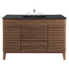 Modway EEI-5398-WAL-BLK Render 48" Single Sink Bathroom Vanity - Walnut/Black