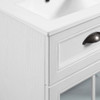 Modway EEI-5423-WHI-WHI Isle 18" Bathroom Vanity Cabinet - White/White