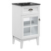 Modway EEI-5475-WHI-BLK Isle 18" Bathroom Vanity Cabinet - White/Black