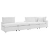Modway EEI-5582 Commix 4-Piece Sunbrella® Outdoor Patio Sectional Sofa