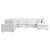 Modway EEI-5591 Commix 7-Piece Outdoor Patio Sectional Sofa