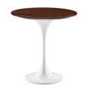 Modway EEI-5679-WHI Lippa 20" Round Side Table