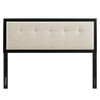 Modway MOD-6225 Draper Tufted Full Fabric and Wood Headboard