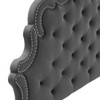 Modway MOD-6563 Arabella Button-Tufted Performance Velvet Full/Queen Headboard