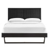 Modway MOD-6617 Alana King Wood Platform Bed With Angular Frame