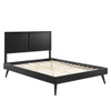 Modway MOD-6619 Alana Full Wood Platform Bed With Splayed Legs