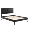 Modway MOD-6620 Alana King Wood Platform Bed With Splayed Legs