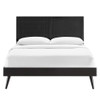 Modway MOD-6629 Marlee King Wood Platform Bed With Splayed Legs