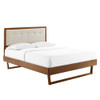 Modway MOD-6635 Willow King Wood Platform Bed With Angular Frame