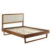 Modway MOD-6635 Willow King Wood Platform Bed With Angular Frame