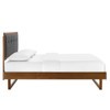 Modway MOD-6635 Willow King Wood Platform Bed With Angular Frame