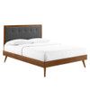 Modway MOD-6639 Willow Twin Wood Platform Bed With Splayed Legs