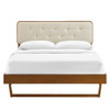 Modway MOD-6643 Bridgette Full Wood Platform Bed With Angular Frame