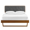 Modway MOD-6644 Bridgette King Wood Platform Bed With Angular Frame