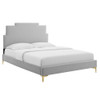 Modway MOD-6703 Lindsey Performance Velvet Queen Platform Bed