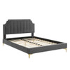 Modway MOD-6712 Sienna Performance Velvet Queen Platform Bed