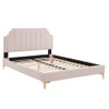 Modway MOD-6712 Sienna Performance Velvet Queen Platform Bed