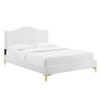 Modway MOD-6745 Juniper Channel Tufted Performance Velvet Full Platform Bed