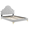 Modway MOD-6757 Gwyneth Tufted Performance Velvet Full Platform Bed