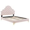 Modway MOD-6760 Gwyneth Tufted Performance Velvet King Platform Bed