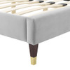 Modway MOD-6761 Gwyneth Tufted Performance Velvet King Platform Bed