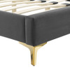 Modway MOD-6871 Peyton Performance Velvet King Platform Bed