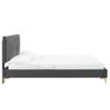 Modway MOD-6871 Peyton Performance Velvet King Platform Bed