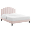 Modway MOD-6877 Elise Full Performance Velvet Platform Bed