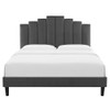 Modway MOD-6877 Elise Full Performance Velvet Platform Bed