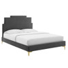 Modway MOD-6901 Lindsey Performance Velvet Full Platform Bed